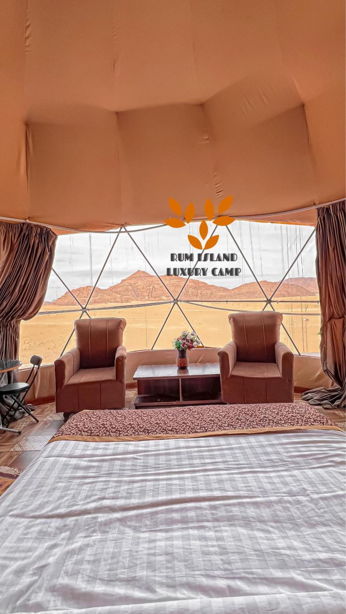 Rum Island Luxury Camp & Bubbles Hotel Wadi Rum Exteriér fotografie