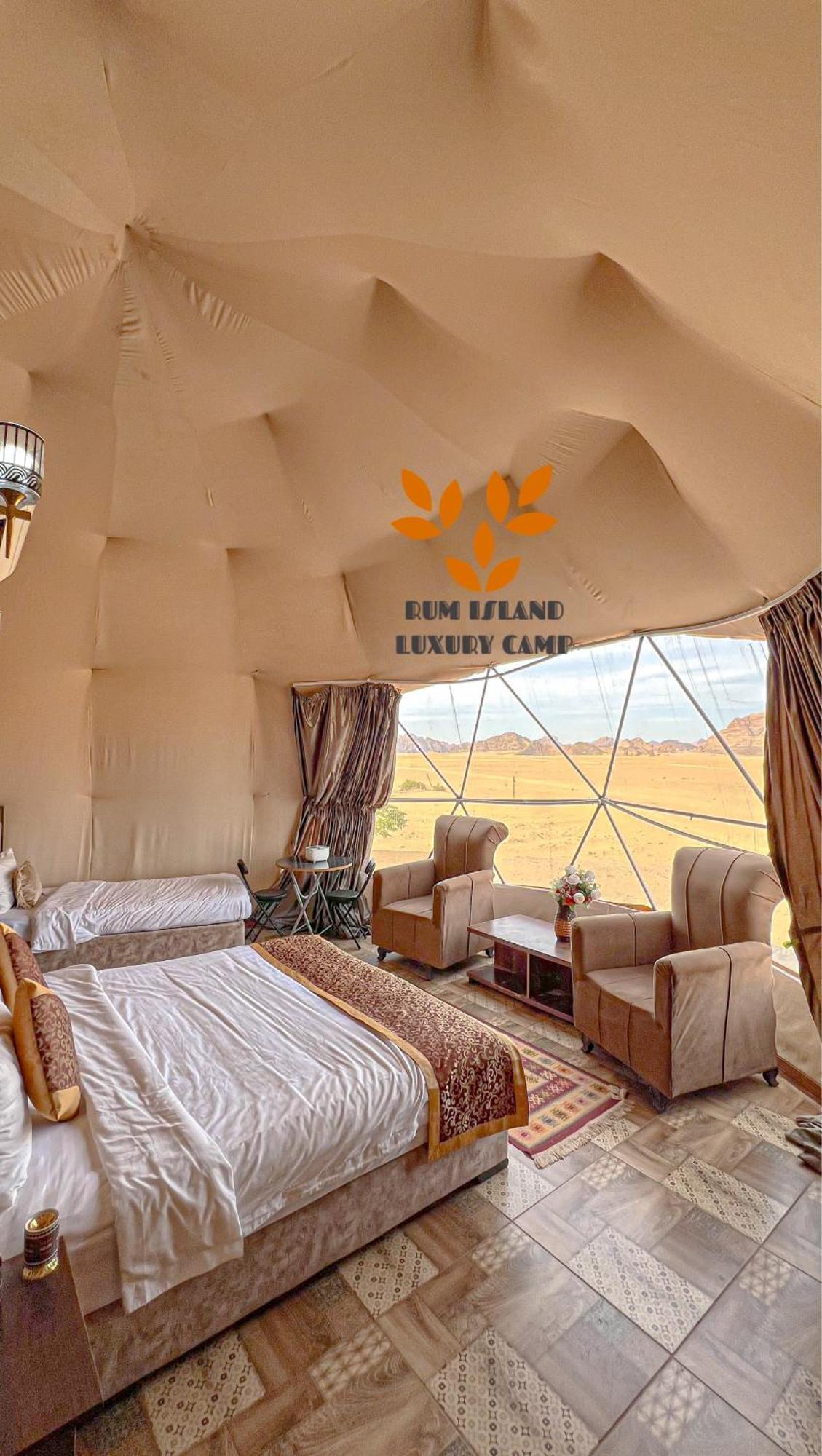 Rum Island Luxury Camp & Bubbles Hotel Wadi Rum Exteriér fotografie