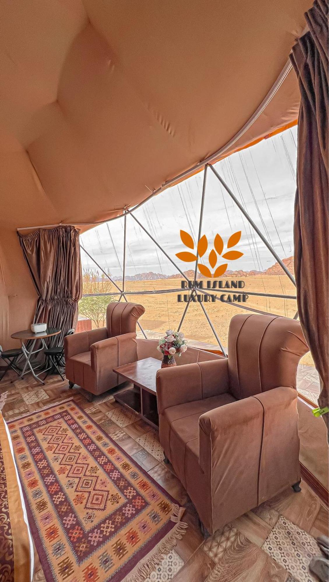 Rum Island Luxury Camp & Bubbles Hotel Wadi Rum Exteriér fotografie