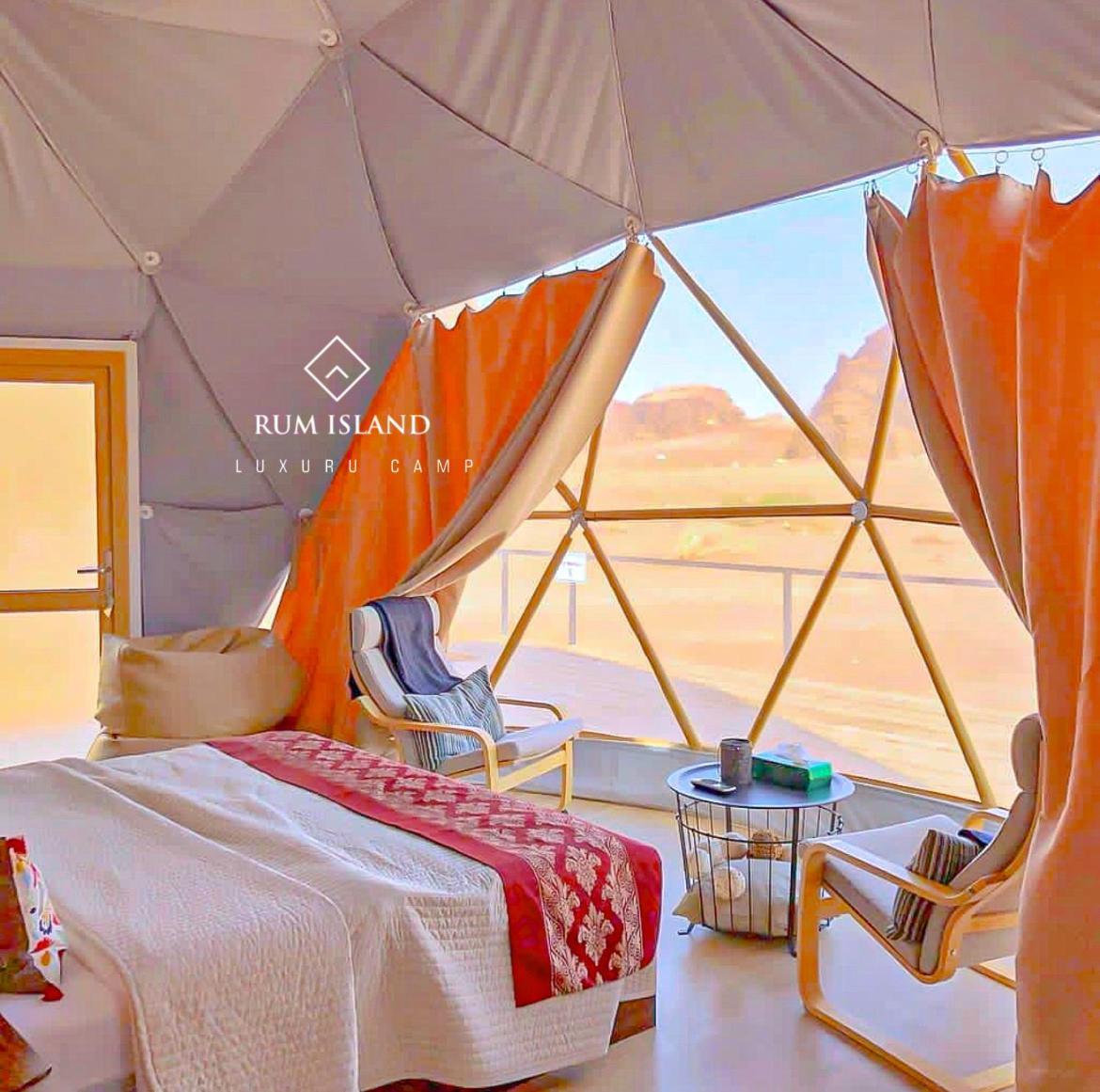 Rum Island Luxury Camp & Bubbles Hotel Wadi Rum Exteriér fotografie