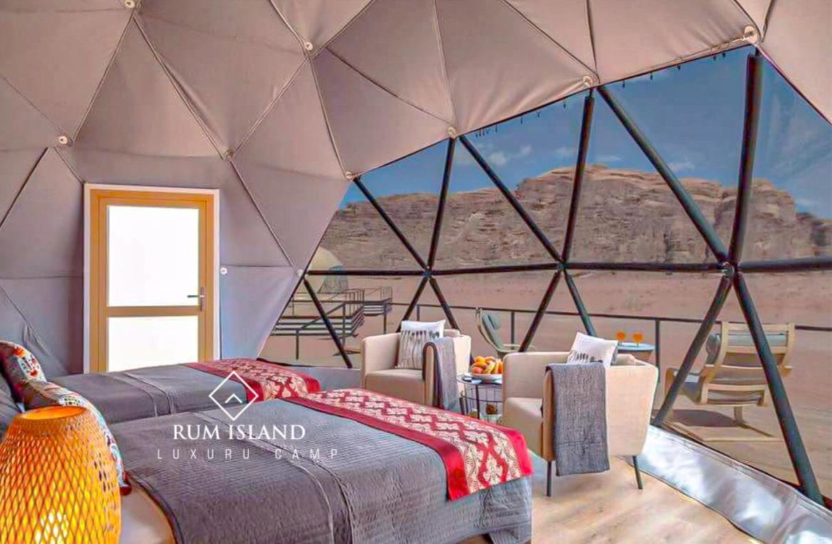 Rum Island Luxury Camp & Bubbles Hotel Wadi Rum Exteriér fotografie