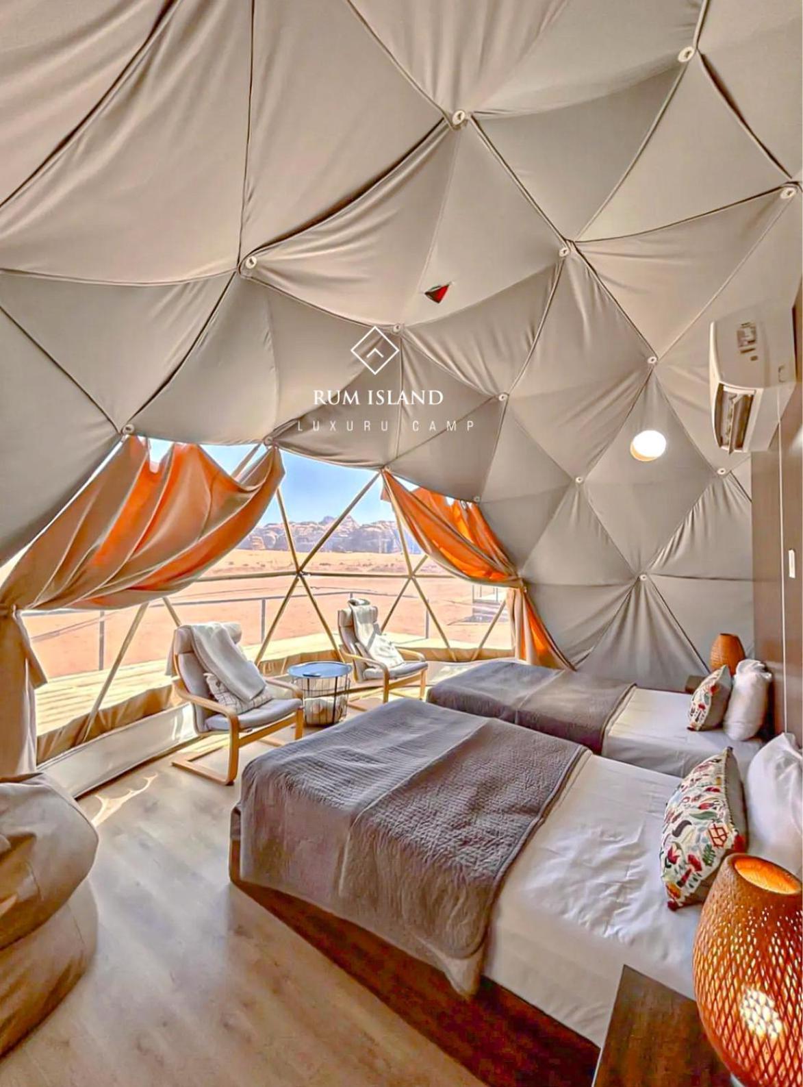 Rum Island Luxury Camp & Bubbles Hotel Wadi Rum Exteriér fotografie